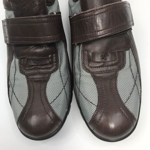 Donald J Pliner Made in Italy Leather Mesh Slip on - Picture 5 of 10